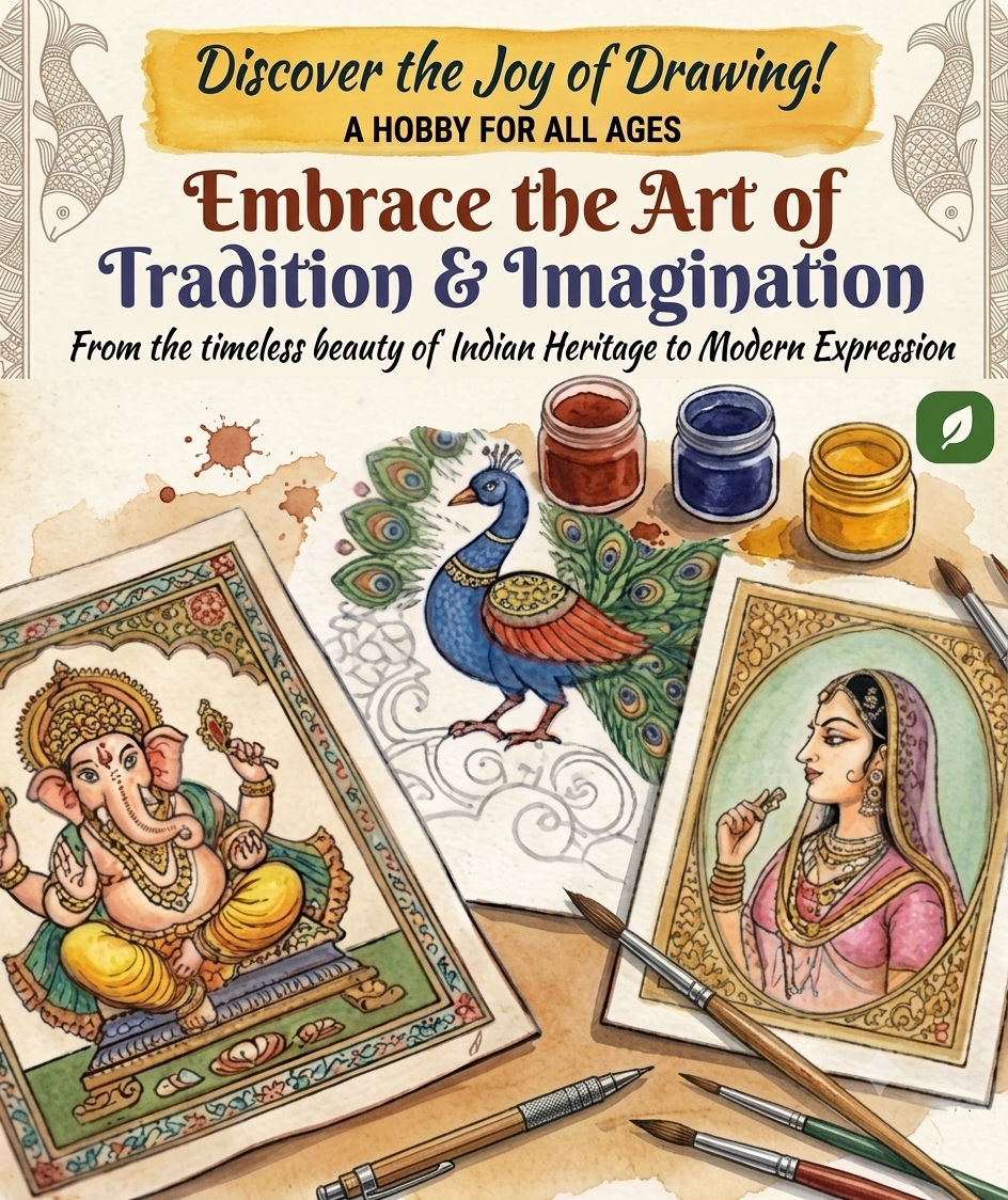 Discover the Joy of Drawing — Hobby Classes for All Ages at Fitbeat Bhandup