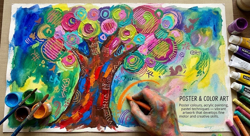 Poster and Color Art Class Bhandup Mumbai