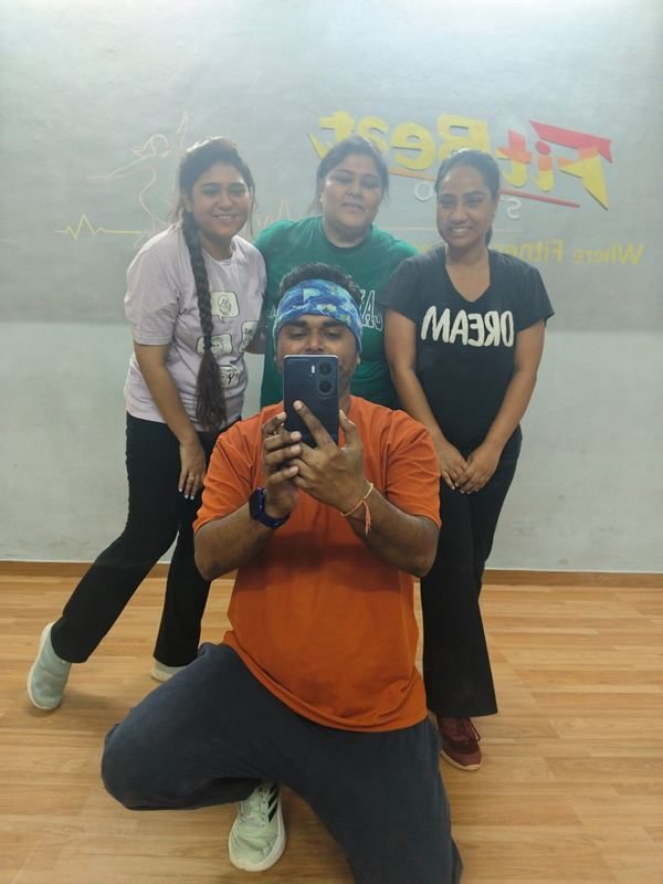 Zumba class at Fitbeat Studio Nahur East